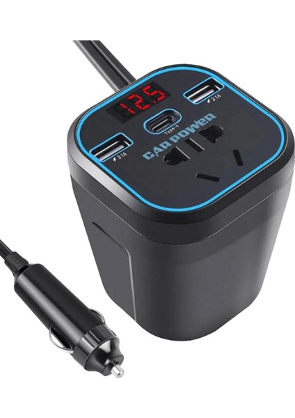 Araba Şarj Cihazı Invertör Güç Inverter 12V 24V Dc Ila 2 (Yurt Dışından)