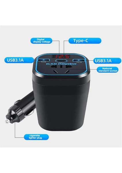 Araba Şarj Cihazı Invertör Güç Inverter 12V 24V Dc Ila 2 (Yurt Dışından) modelleri