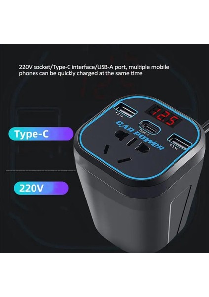 Araba Şarj Cihazı Invertör Güç Inverter 12V 24V Dc Ila 2 (Yurt Dışından) fırsatları