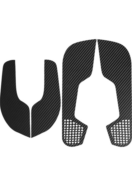 Araba 4x Kapı Pvc Anti Kick Pad Koruyucu Trim Kapağı (Yurt Dışından)