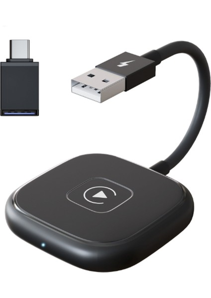 Kablosuz Dongle Fişine Kablolu Araba Kablosuz Carplay Ku (Yurt Dışından)