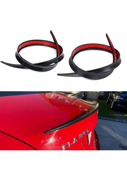 1.28M Evrensel Çatı Spoiler Karbon Fiber Kuyruk Kanadı S (Yurt Dışından) fiyatları