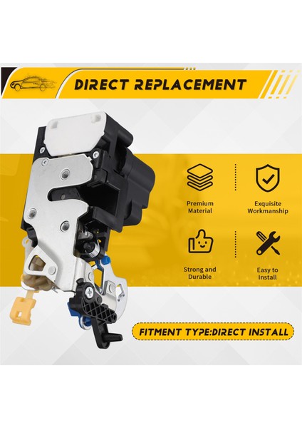 7131008003 Ssangyong Rexton İçin Arka Sol Kapı Mandal (Yurt Dışından) indirimleri
