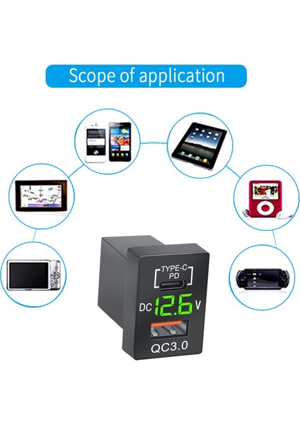 Yeni Şarj Cihazı Qc3.0 USB Araç Şarj Cihazı Soketi Pd Ye (Yurt Dışından) modelleri
