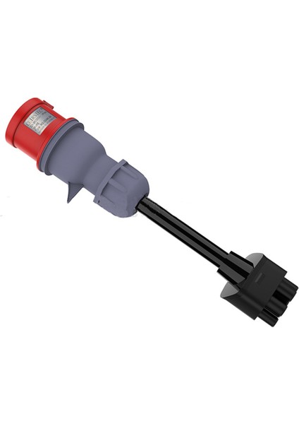 5pin Cee Adaptörü Tesla del S 3 x Y Gen 2 Ev Şarj Ciha (Yurt Dışından)