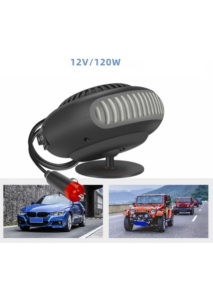 12V 120W Taşınabilir Otomatik Araç Isıtıcı Doster Demist (Yurt Dışından) indirimleri