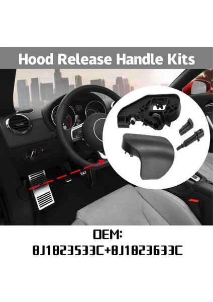 Kilit Serbest Bırakma Tutucu ntaj Kiti 8J1823533C 8J18 (Yurt Dışından) fiyatları