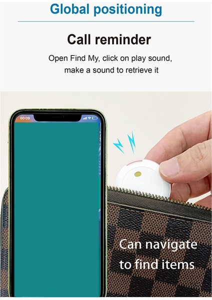 Bluetooth Tracker Akıllı Etiket, Anti-Loss Cihaz, Ios il (Yurt Dışından) modelleri