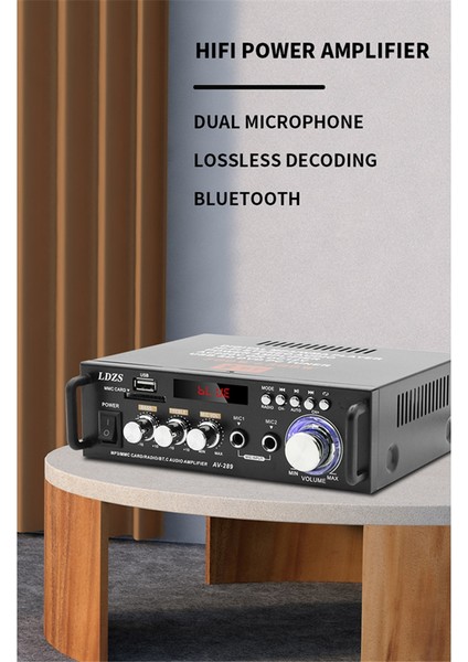 Ldzs Araba Bluetooth Güç Amplifikatörü Hoparlör Araba Gü (Yurt Dışından) indirimleri