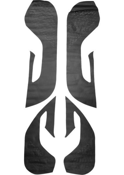 4pcs/set Araba Kapısı Anti-Tekne Çıkartmaları Araba Kapa (Yurt Dışından)