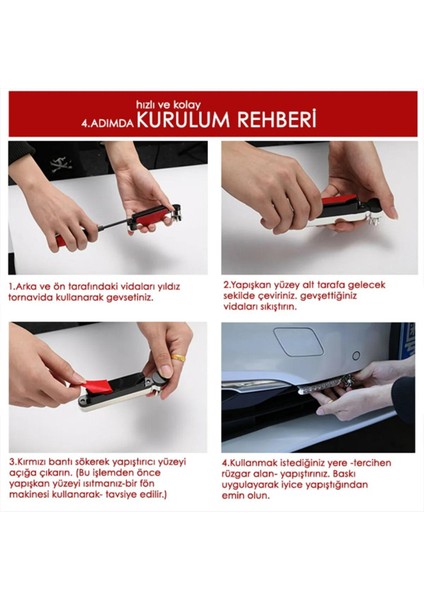 Araç Oto Rüzgar Enerjili Kablosuz 8 Ledli Gündüz Farı Araba Fırfırlı Elektriksiz Gündüz Ledi Lamba Su Geçirmez Renkli Rgb