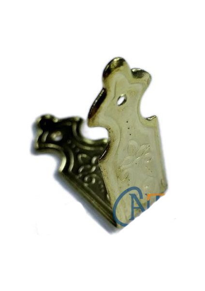 Dekoratif Sandık, Kutu Kenarı, 11X32MM, Sarı, 1 Adet