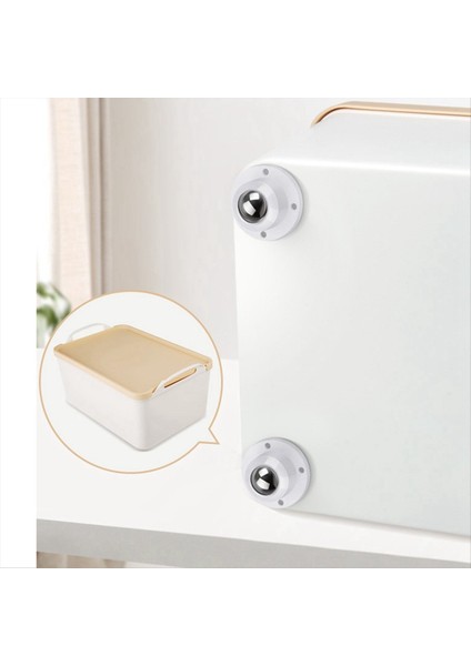 4pcs Mobilya, Çöp Kutusu, Evrensel Kasnak 360 Derece Dönen Yapıştırıcı Tekerlekler Için Kendi Kendine Yapışkan Tekerlekler (Yurt Dışından) fiyatları