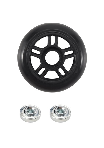 1 Çift Evrensel Döner Bagaj Bavul Tekerleği Yedek Bagaj Tekerleği Yedek Bagaj Aksesuarları (Yurt Dışından) fırsatları