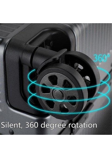 8pcs Bavul Tekerlekleri Değiştirme, 2.36IN/60MM Kalınlığında 0.47IN/12MM Dirençli Kauçuk Sessiz Tekerlek Değiştirme Bagaj Tekerlekleri A (Yurt Dışından) fiyatları