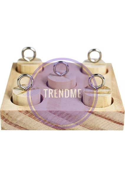 Trendme Ham Ahşap Kuş Eğitim Oyuncağı fiyatları