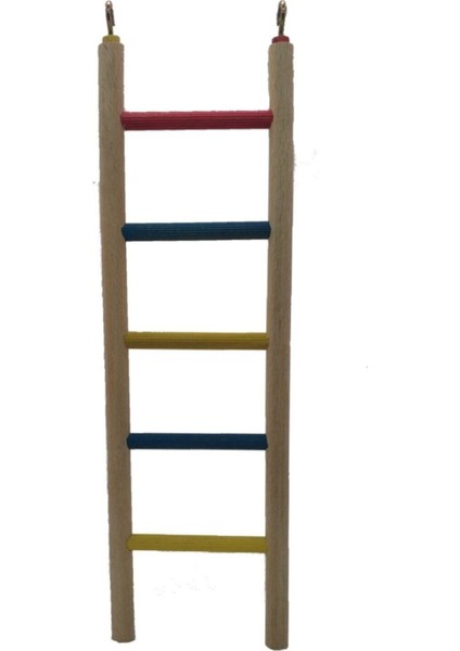 Trendme Büyük Ahşap Kuş Merdiveni 30 cm (Renkli) fiyatları