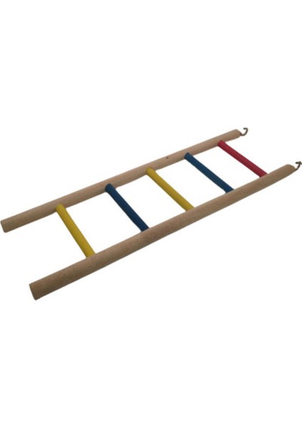 Trendme Büyük Ahşap Kuş Merdiveni 30 cm (Renkli) indirimleri