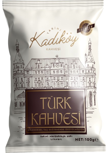 Tarihi Kadıköy Klasik + Premium Set Türk Kahvesi Seti (2 x 100 Gr) modelleri