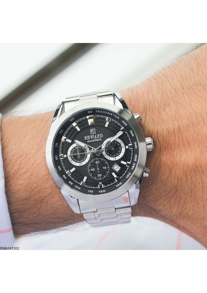 RWA147202 Çelik Kordonlu Erkek Kol Saati