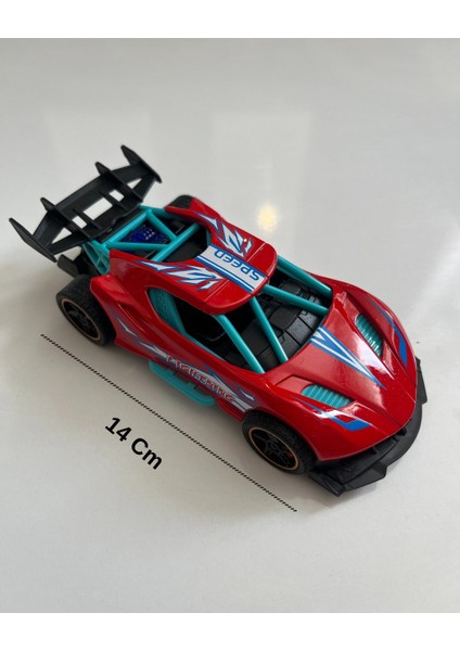 Metal Çek Bırak Yarış Arabası 14X6 cm Kırmızı fiyatları