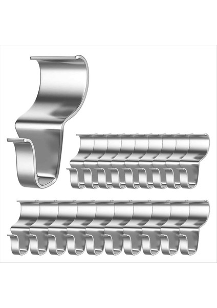 Siding Için Kancalar, Vinil Siding Kancaları Ağır Hizmet Tipi Siding Klipleri Siding Askıları, Açık Ev Için Deliksiz Dış Cephe Kapağı Kancaları (Yurt Dışından)