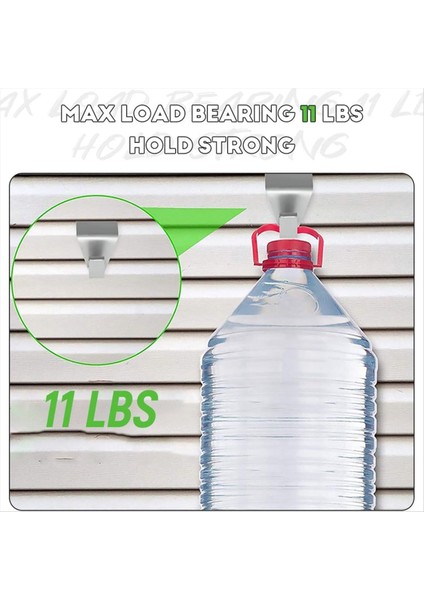 Siding Için Kancalar, Vinil Siding Kancaları Ağır Hizmet Tipi Siding Klipleri Siding Askıları, Açık Ev Için Deliksiz Dış Cephe Kapağı Kancaları (Yurt Dışından) indirimleri