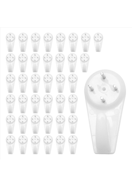 Sıva/beton Duvar Kancaları, Hasar Kancası Asma Kiti Yok, Delme Gerekmez, 40 Set (Yurt Dışından) modelleri