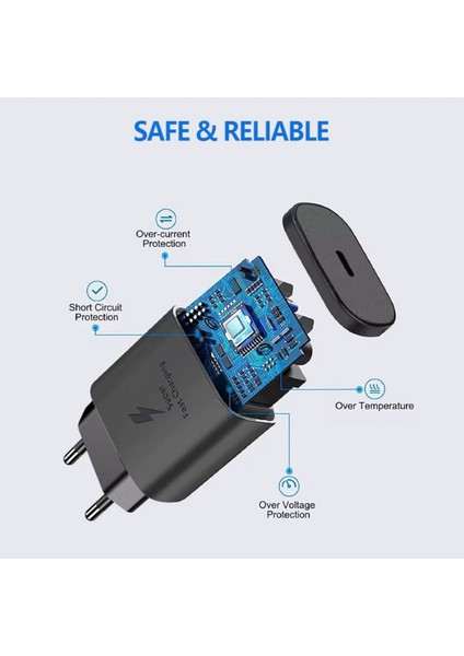 45W Süper Hızlı Şarj Cihazı | 1 Metre Type-C Kablo | Güçlü ve Hızlı Şarj indirimleri