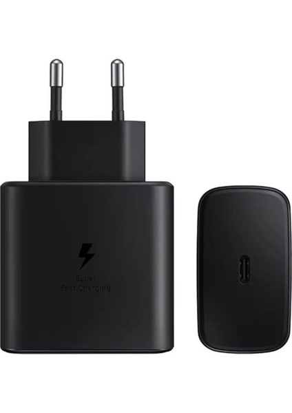 45W Süper Hızlı Şarj Cihazı | 1 Metre Type-C Kablo | Güçlü ve Hızlı Şarj