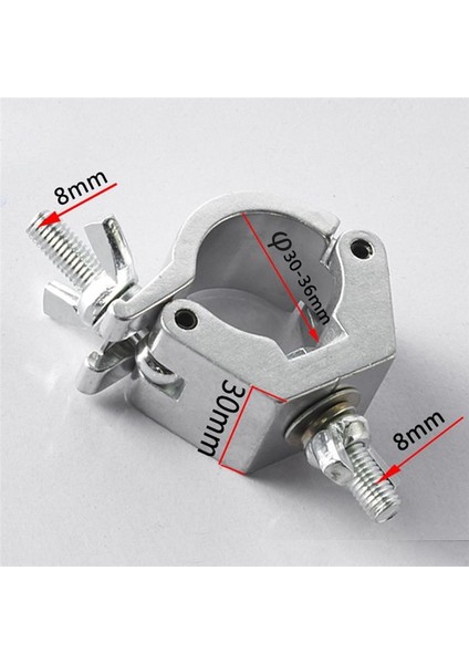 4 Pack Aşamalı Işıklar Kelepçe Alüminyum Alaşım Kafası Işık Kelepçeleri, Tüp / Boru Için Od Için 28MM-36MM Par Işıklar Spot Işıkları (Yurt Dışından) fiyatları