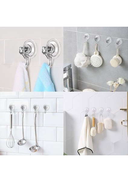 Bardak Emme Kancası Yeniden Kullanılabilir Ağır Vakum Emme Kanca Cam Mutfak Malzemeleri Banyo Havlu Kancası (Yurt Dışından) indirimleri