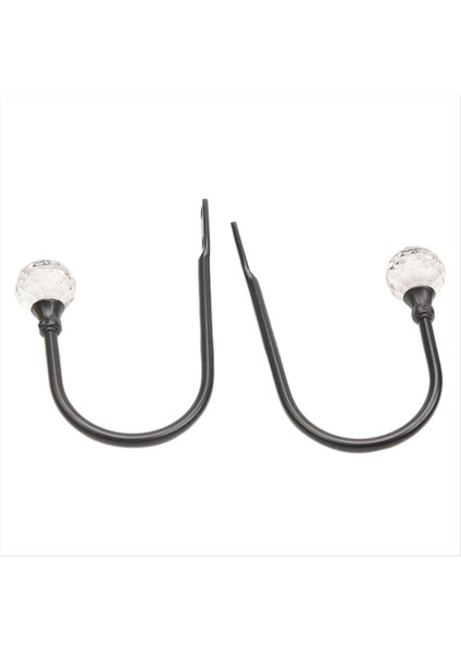 B Metal U Şekerli Prangalar Pencere Aksesuarları Perde Tutma Duvar Kravatlar Askılar Askı Ev ​​aksesuarları (Yurt Dışından)