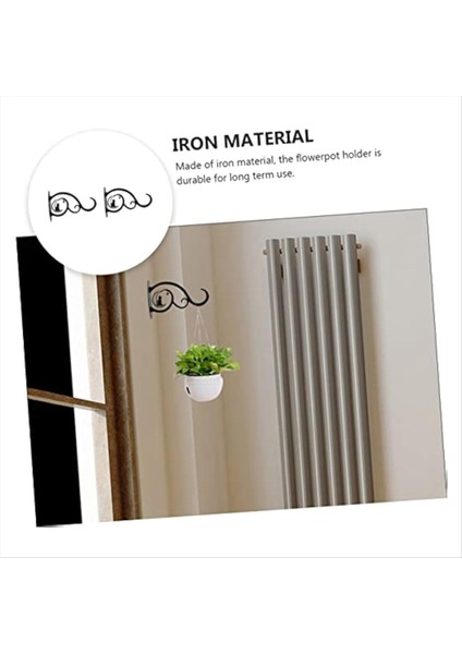 Ekici Tutucu Rustik Dekor Metal Balçeleri Bitki Duvar Braketi Duvar Monte Ekici Çit (Yurt Dışından) fiyatları