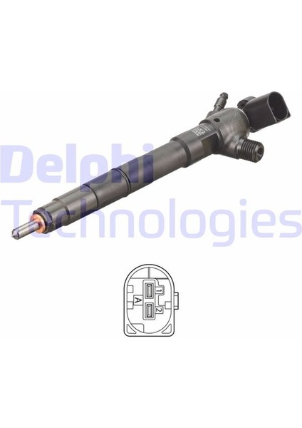 Delphı 28565335-12B1 Cr Enjektor A1-A1-Ibiza-Toledo-Fabia-Rapid-Polo 02/2014> 04B130277J-04B130277N