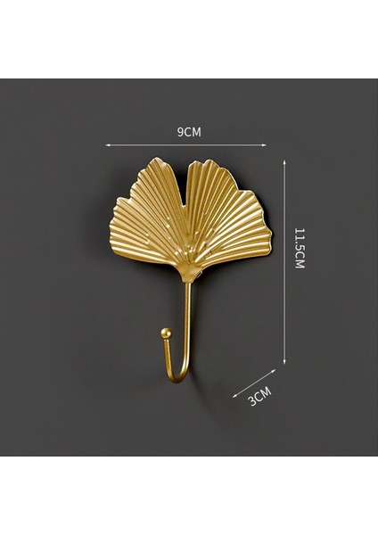 Palto Kancaları Altın Asılı Tutucu Anahtar, Dekoratif Yapraklar Metal Kancalar Duvara Monte Kancalar Askı (Yurt Dışından) modelleri