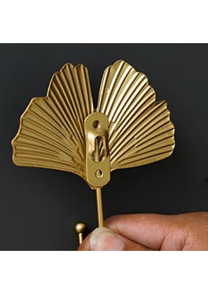 Palto Kancaları Altın Asılı Tutucu Anahtar, Dekoratif Yapraklar Metal Kancalar Duvara Monte Kancalar Askı (Yurt Dışından) indirimleri