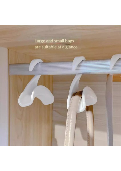 Çanta Kancası Plastik Gardırop Çanta Rafı Şapka Fular Okul Çanta Rafı Sorunsuz Defformasyon Olmayan Depolama Rafı (Yurt Dışından) fırsatları