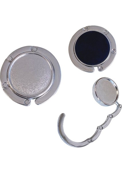 6pcs Moda Torbası Tutucu Çanta Askı Katlanır Anahtar Yüzük Tutucu Taşınabilir Raf Masası Kanca Cihazı (Yurt Dışından) modelleri