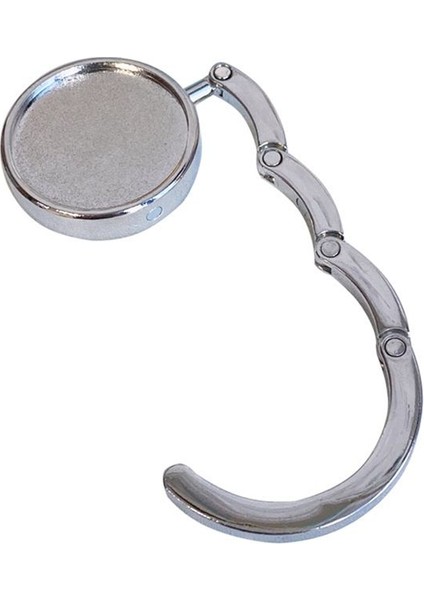 6pcs Moda Torbası Tutucu Çanta Askı Katlanır Anahtar Yüzük Tutucu Taşınabilir Raf Masası Kanca Cihazı (Yurt Dışından) indirimleri