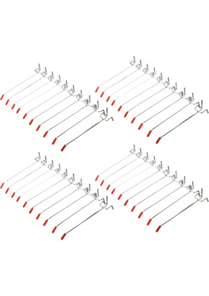 40PCS Tek Pegboard Kancaları 150MM Tahta Çıta Duvar Perakende Ekran Dükkanı 25MM Uyuyor (Yurt Dışından)