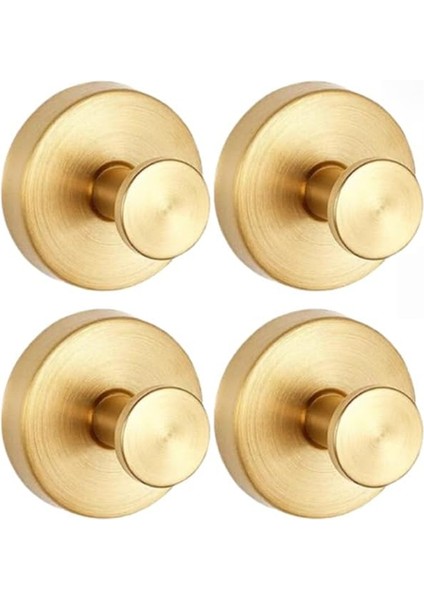 4pcs Vantuz Kancaları Duş Duvarı Yok Tatbikat Kancası Çıkarılabilir Yeniden Kullanılabilir Havlu Kancaları Mutfak Cam Kapı Penceresi Altın (Yurt Dışından)