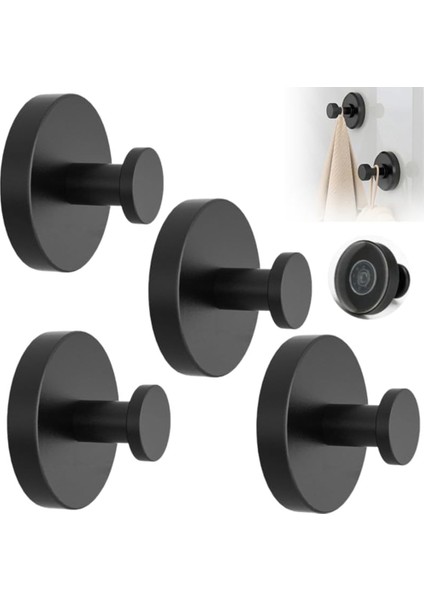 4pcs Vantuz Kancaları Duş Duvarı Yok Tatbikat Kancası Çıkarılabilir Yeniden Kullanılabilir Havlu Kancaları Mutfak Cam Kapı Penceresi Altın (Yurt Dışından) fiyatları