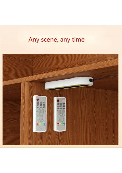 Manyetik Uzaktan Kumanda Tutucu Duvar Montajı, 5 Pcs Uzaktan Kumanda Organizatörleri Kendinden Yapışkan Tv Uzaktan Kumanda Rafı (Gri) (Yurt Dışından) indirimleri