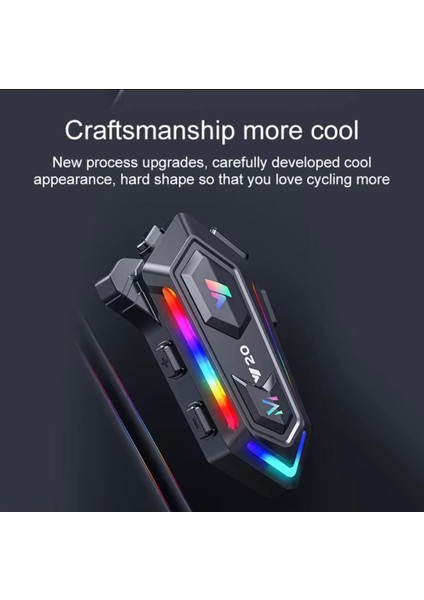 Ipx6 Su Geçirmez 5.3 Motosiklet Interkom: 1000MAH Batarya ile Uzun Yolculuklar indirimleri