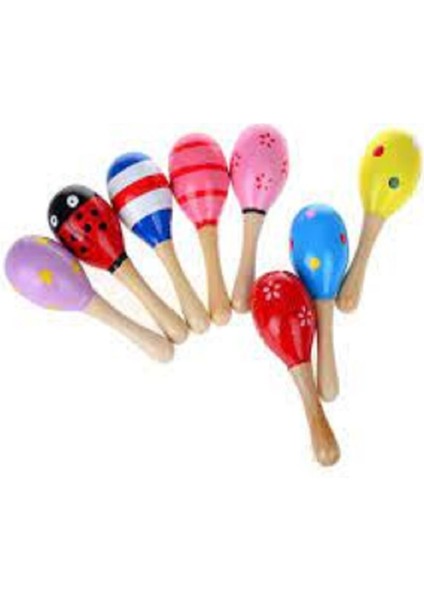 2'li Ahşap Marakas Seti modelleri