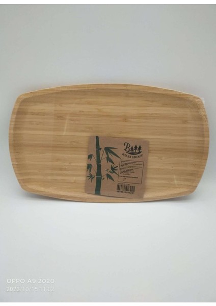 Bambu Kayık Sunum 33X20 cm Royaleks-Bls KYK3320