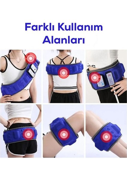 Titreşimli Masaj Kemeri- Kas Gevşetici Masaj Aleti ve Vücut Şekillendirme Cihazı fırsatları