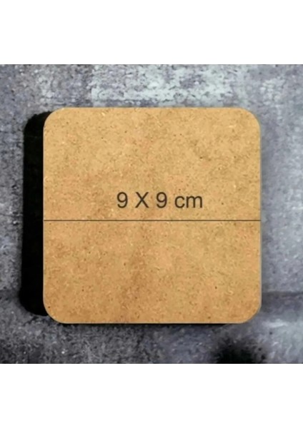 Mutlu Yıllar - Yılbaşı - Yeni Yıl - Merry Christmas Temalı Ahşap Bardak Altlığı Seti 6 Adet fiyatları