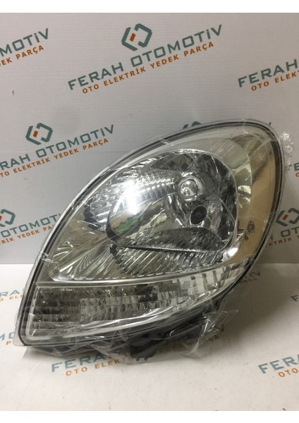Renault Kangoo 2003-2008 Beyaz Sinyalli Sol Ön Far Ayfar